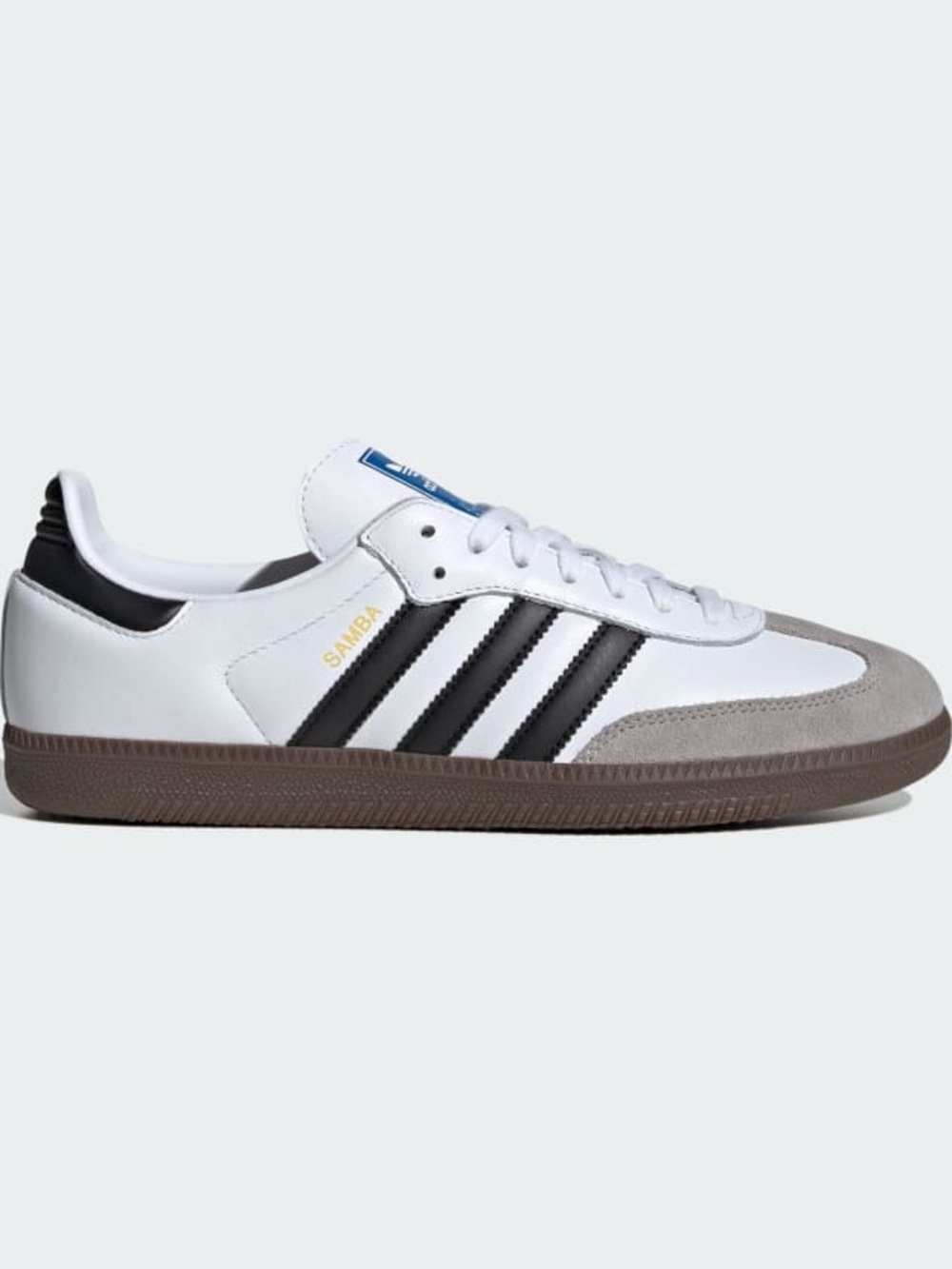Adidas Samba OG original White Black Classic Sneaker tennis shoe size 8 women - Picture 7 of 13